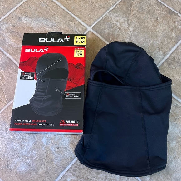 BULA Convertible Balaclava Black - Picture 3 of 4